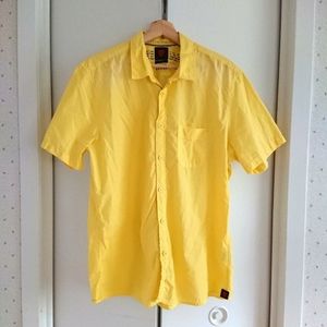 💖2/$35💖 Strellson lemon yellow short-sleeve shirt